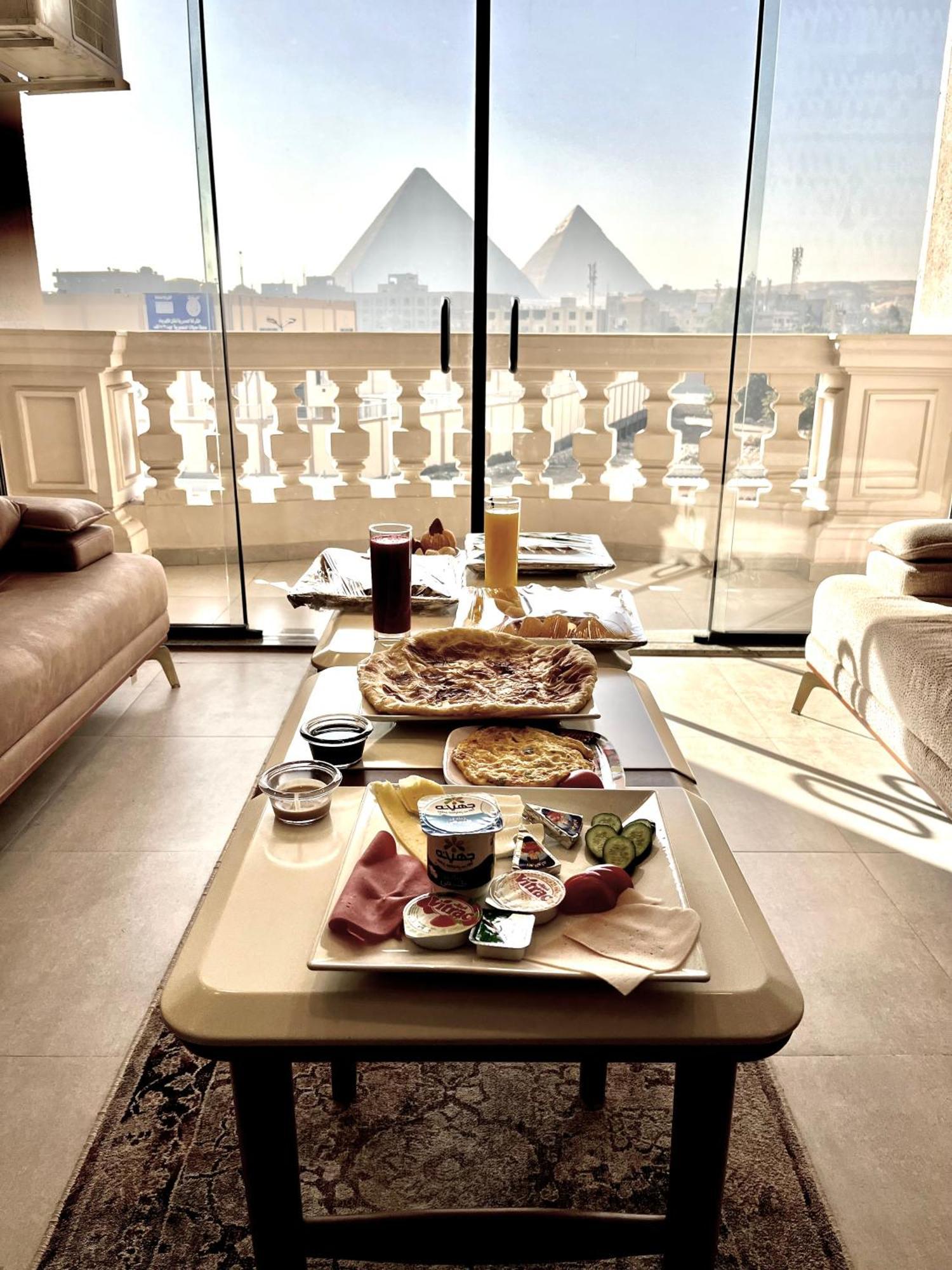 Pyramids Charm Hotel Al Kawm al Akhdar Exterior foto
