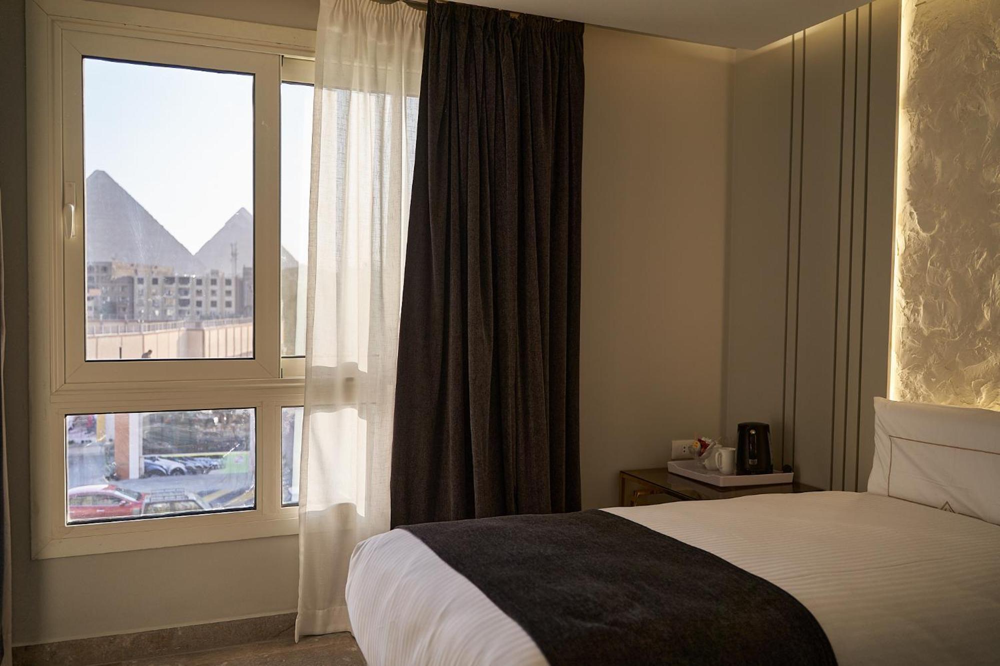 Pyramids Charm Hotel Al Kawm al Akhdar Exterior foto