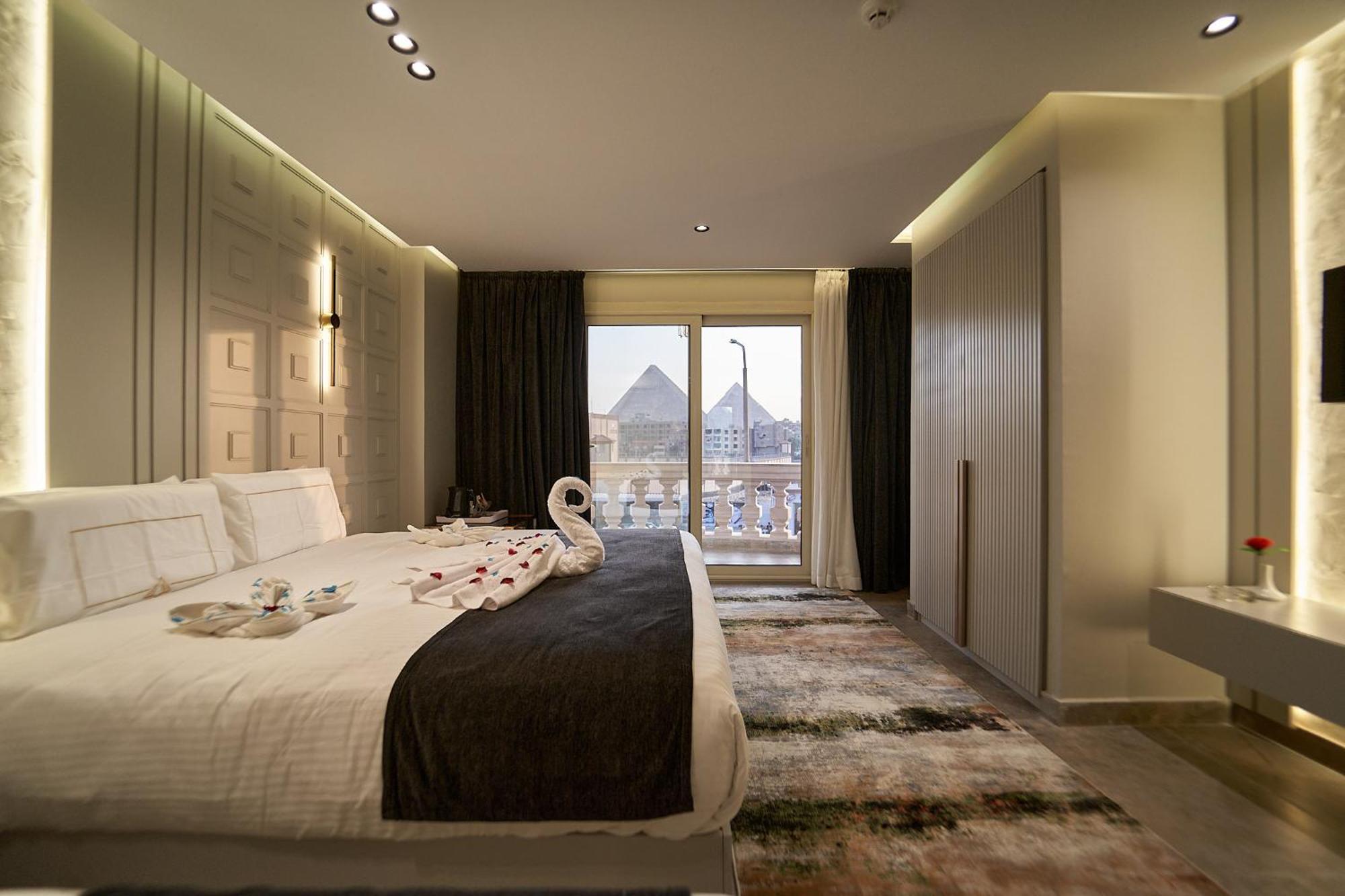 Pyramids Charm Hotel Al Kawm al Akhdar Exterior foto