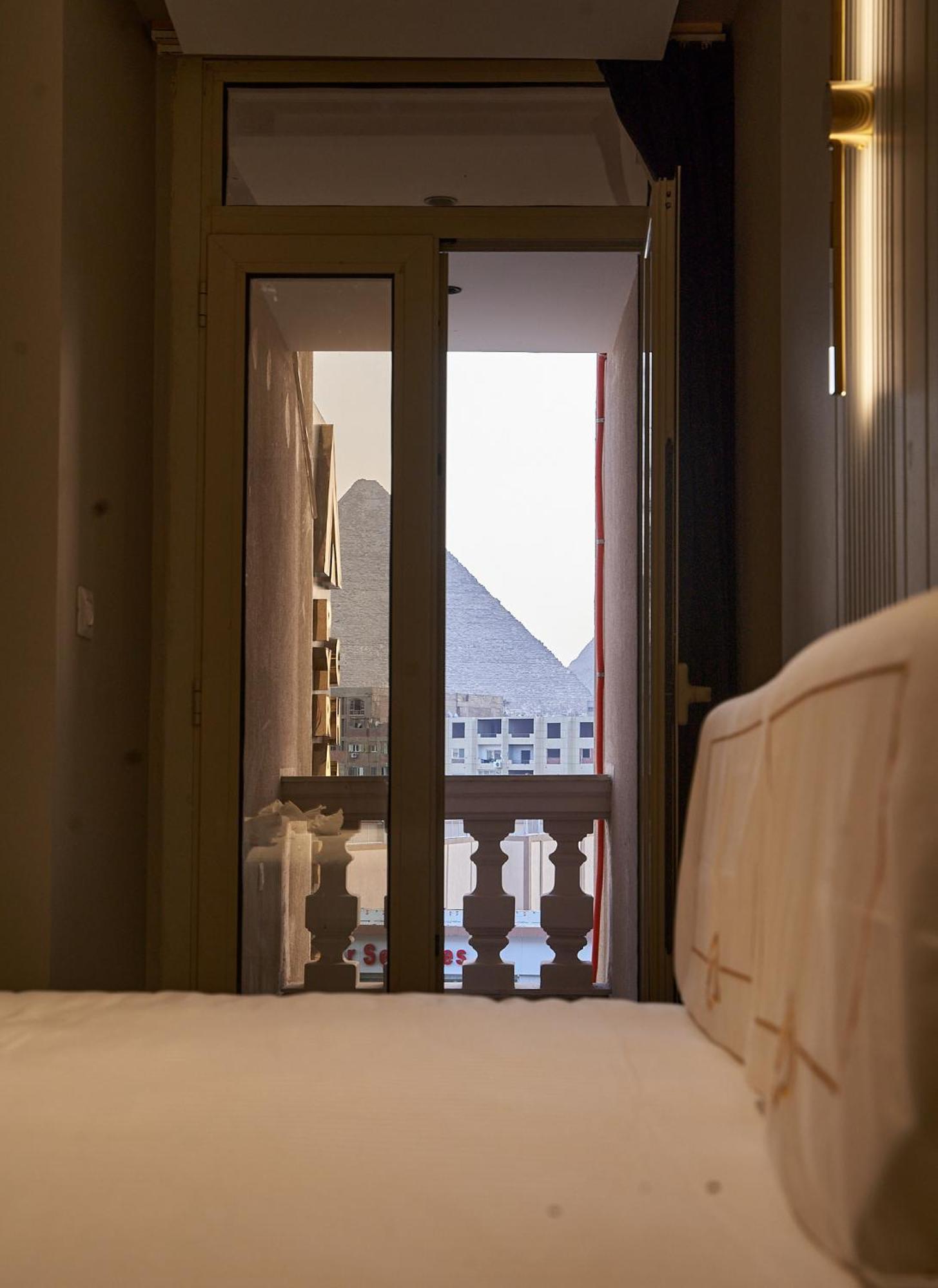 Pyramids Charm Hotel Al Kawm al Akhdar Exterior foto
