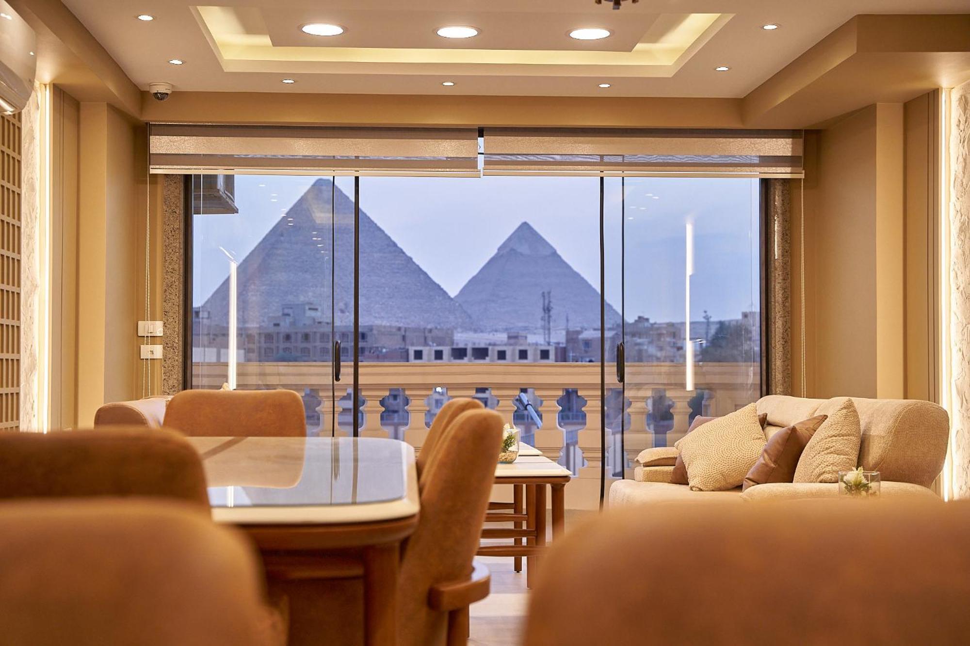 Pyramids Charm Hotel Al Kawm al Akhdar Exterior foto