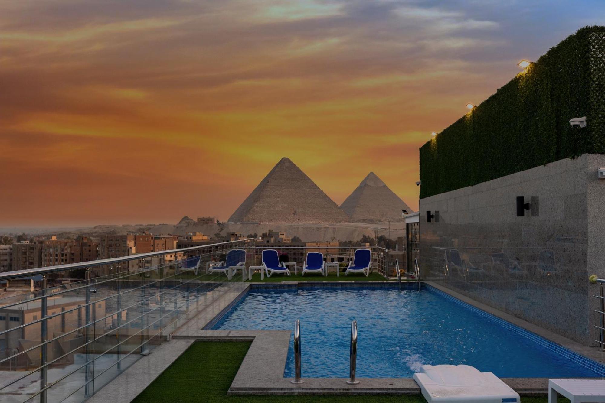 Pyramids Charm Hotel Al Kawm al Akhdar Exterior foto